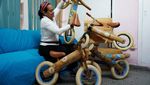 Bengkel Kecil di Kuba Bikin Sepeda Bambu Ramah Lingkungan, Nih Wujudnya