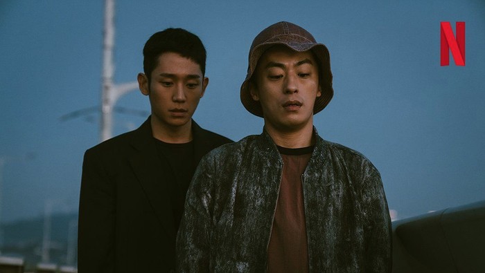 Cuplikan adegan dalam serial D.P (Season 2) yang tayang di Netflix.