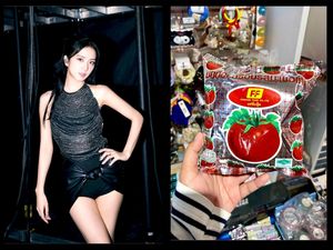 Jisoo BLACKPINK Doyan Snack Tomat Halal Asal Thailand Ini