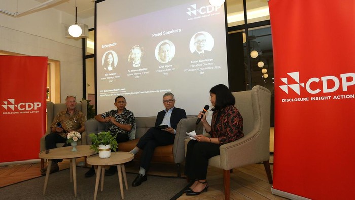 Laporan Hutan Global CDP 2023 menunjukkan bahwa sebanyak 1.043 perusahaan telah melakukan pengungkapan melalui kuesioner hutan CDP di tahun 2022, meningkat 300% dalam lima tahun terakhir, termasuk 35 perusahaan di Asia Tenggara.
