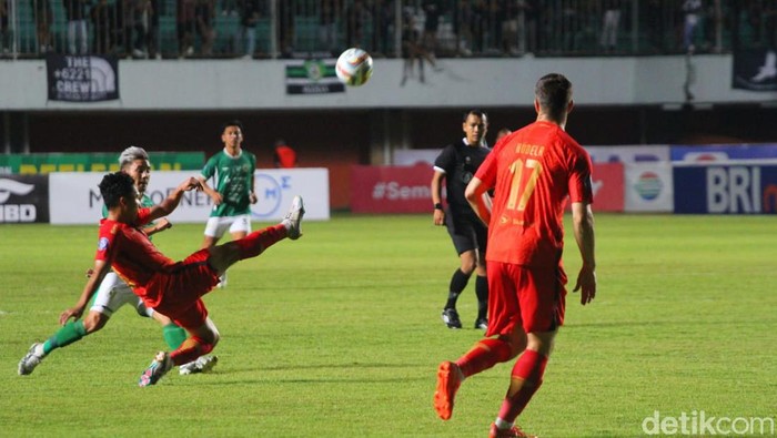 Momen PSS Sleman vs Persija Jakarta di Stadion Maguwoharjo, Sleman, Jumat (4/8/2023)