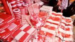 Pasar Mester Jatinegara Bernuansa Merah Putih Jelang HUT RI