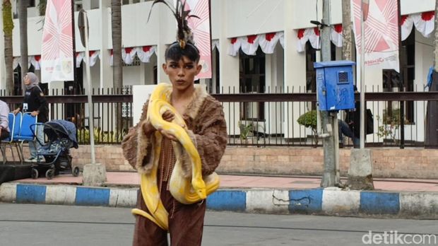 Pets Carnival memeriahkan Jember Fashion Carnaval (JFC) 2023 hari pertama. Ada kuda hingga ayam brahma yang tampil menghibur penonton.