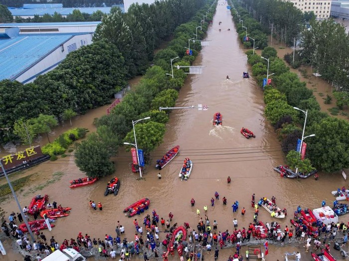 Provinsi Hebei di China jadi zona pengendali banjir/SCMP