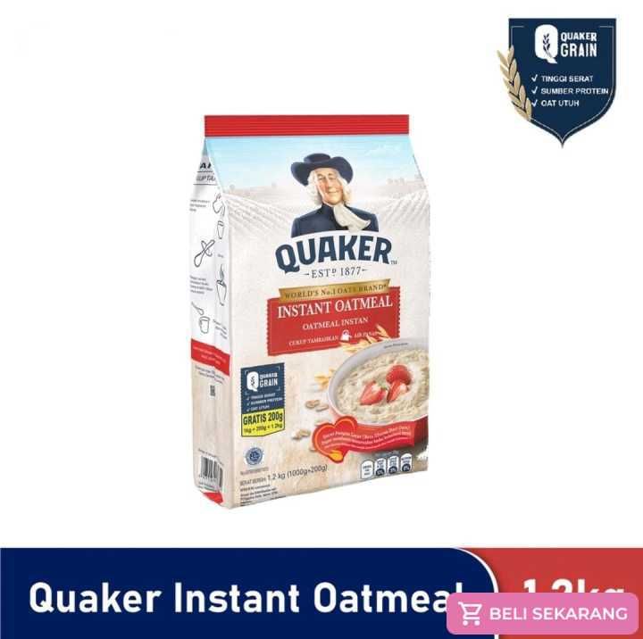 Quaker Instan Oatmeal 1.2 Kg