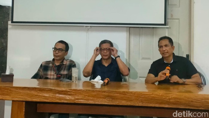 Rocky Gerung. (Dwi Rahmawati/detikcom)