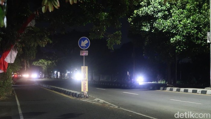 Suasana di Ringroad Selatan Jogja di wilayah Bantul, Jumat (4/8/2023).
