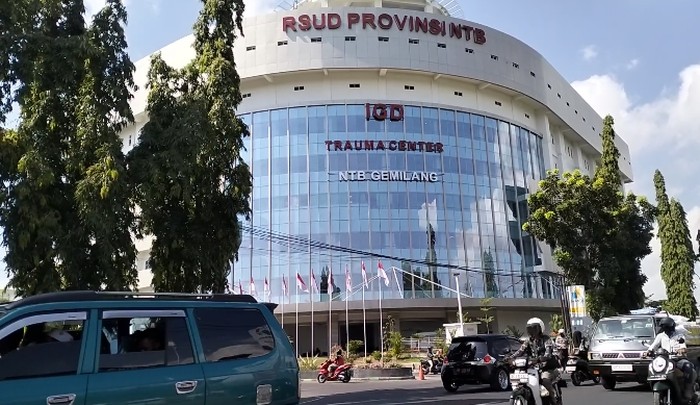 Suasana RSUP NTB, Jumat (4/7/2023). Foto: Ahmad Viqi/detikBali