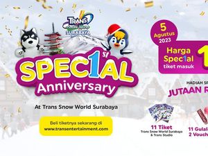 Wekeend Tiba, Banjir Hadiah-Harga Khusus di Ultah Trans Snow World Surabaya!