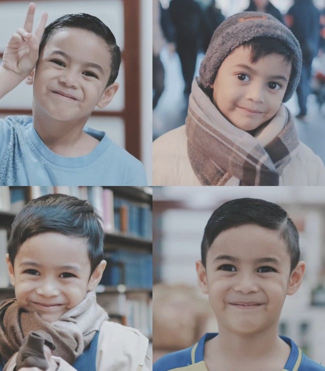 “Yang dulu suka dengan Ultraman, kini kegemarannya adalah Cristiano Ronaldo; sampai bercita-cita ingin menjadi pemain bola. Apapun yang Malik inginkan, Bunda akan selalu mendoakan Malik. Jangan takut untuk mencoba dan melangkah ya, Nak,” tambahnya lagi di Instagram. Foto: Instagram Alyssa Soebandono