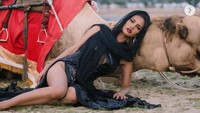 Vina awalnya tidak menyangka masuk 15 besar finalis Miss Universe 2023. Begitu namanya diumumkan masuk 15 besar dia mengaku jantungnya berdetak kencang. (Foto: Instagram @vinaanggisitorus)