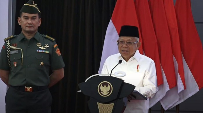 Wapres Maruf Amin (dok. YouTube Wapres)