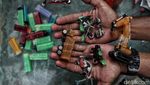 Wow! Bekas Korek Api Disulap Jadi Mainan