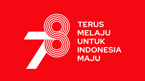 Logo HUT ke-78 RI