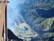 74 Hektare Lahan di Jalur Pendakian Gunung Rinjani Terbakar