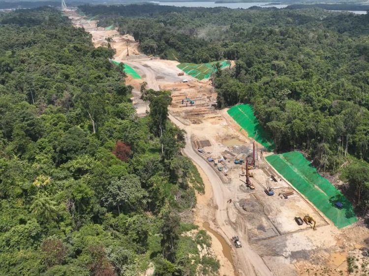 Penampakan Terkini Proyek Tol IKN Nusantara, Nggak Kaleng-kaleng!