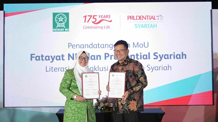 Sinergi Perkuat Literasi Keuangan untuk Perempuan PT Prudential Sharia Life Assurance atau Prudential Syariah lakukan kerja sama dengan organisasi perempuan muda Fatayat Nahdlatul Ulama (NU). Kerja sama ini dilakukan sebagai memperkuat pemberdayaan perempuan dalam literasi dan inklusi keuangan syariah.