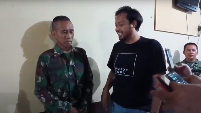 TNI Gadungan ditangkap Polisi di Makassar