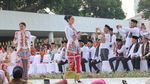 Aksi Menteri hingga Wakil Kedubes Lenggak-lenggok di Istana Berkebaya