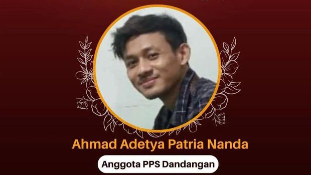 Anggota PPS KPU Kota Kediri meninggal