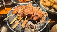 Bahkan, ayam kampung pun bisa diolah menjadi yakitori ala Jepang nih. Menarik ya? Foto: Detikcom