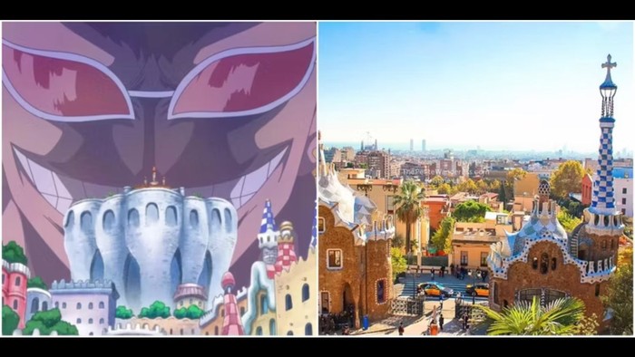 Bangunan di Anime One Piece