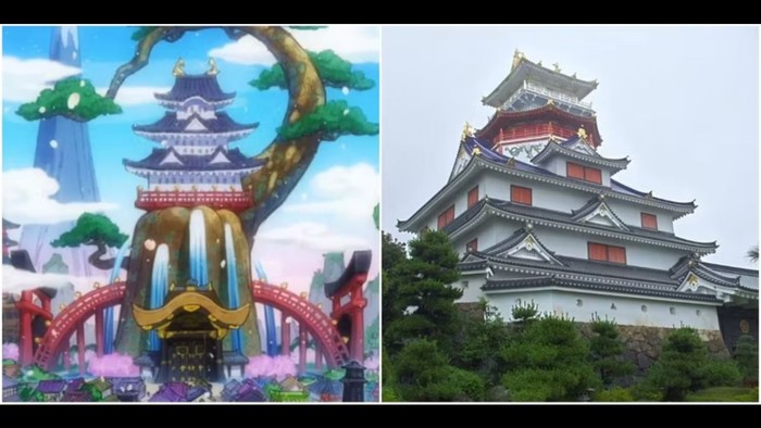 Bangunan di Anime One Piece