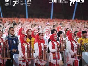 Pecahkan Rekor Dunia! BNI Dukung Pagelaran Angklung 15.110 Peserta