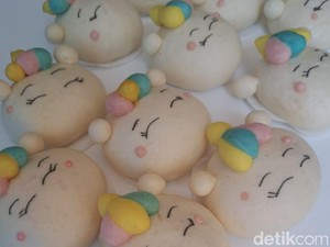 Unik! Bakpao Unicorn dan Superhero yang Dibuat Tanpa Susu dan Telur