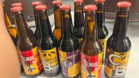 Menariknya, ada juga minuman beer kopi hingga beer temulawak. Mau coba? Foto: Detikcom