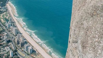 Melihat kota Rio De Janeiro dari atas Foto: Reddit via Boredpanda