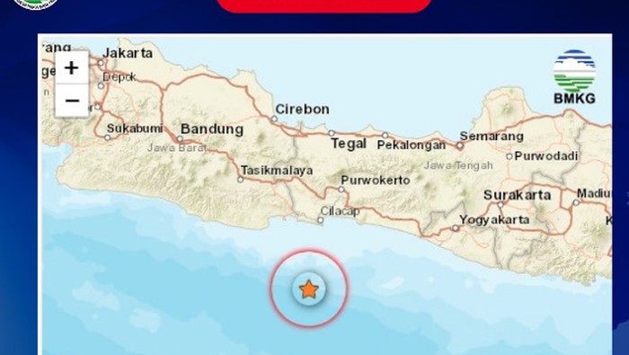 Gempa guncang Cilacap