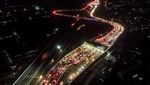 Potret Kemacetan Tol Purbaleunyi Imbas Kecelakaan Truk