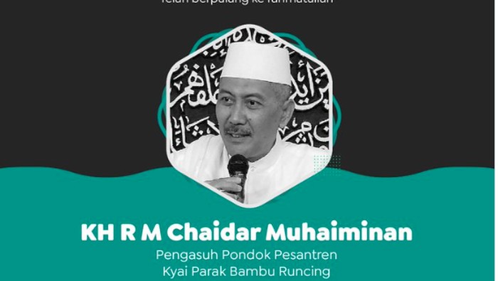 Kabar KH Chaidar Muhaiminan wafat.
