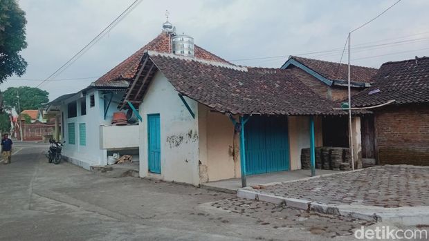 Sisa Pasar Koripan yang menjadi jejak nama Koripan di Desa Kranggan, Kecamatan Polanharjo.
