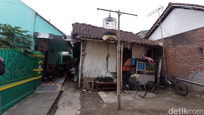 Lokasi rumah warga Tasikmalaya yang diguyur hujan aneh.