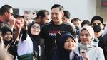 Momen AHY Jogging di Bandung Ajak Anak Muda Hidup Sehat