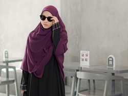 7 Potret Natasha Rizky Main Tenis dengan Gaya Hijab Syari, Banjir Pujian