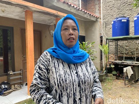 Penjaga kos Altaf, Sunarsih (Devi Puspitasari/detikcom)