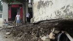 Potret Aktivitas Warga Terdampak Banjir di Beijing