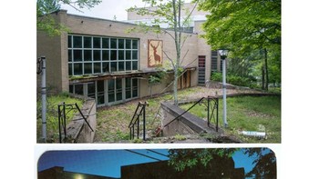 Sudut sebuah bangunan dalam zaman yang berbeda. Foto: boredpanda/Pablo Iglesias Maurer