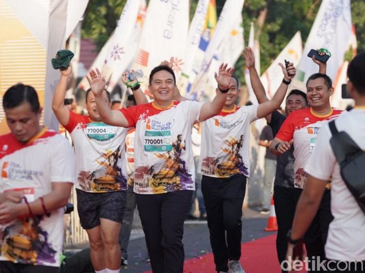 Potret Keseruan Event Riau Bhayangkara Run