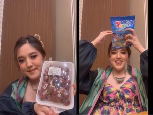 Riders Manggung Ify Alyssa, Camilan hingga Buah-buahan