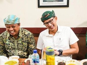 Sandiaga soal Dorongan Jadi Cawapres Ganjar: Rezeki Tidak Tertukar