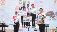Sejumlah hadiah dibagikan untuk para peserta. Event ini juga diharapkan dapat menghidupkan UMKM di Riau.