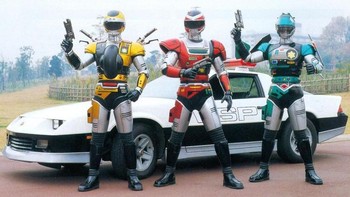 Winspector adalah trio robot pembela kebenaran asal Jepang. Serial ini tayang pertama kali di Indosiar pada hari Minggu dan langsung jadi favorit. Yang berwarna merah adalah manusia, yaitu polisi bernama Ryoma Kagawa. Sedangkan dua lainnya adalah robot, Bikel dan Walter. Foto: Unwired