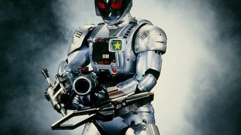 Jiban adalah salah satu robot tangguh di masa silam, di mana biasanya dia akan menyebutkan beragam pasal sebelum melumpuhkan musuh. Foto: Unwired