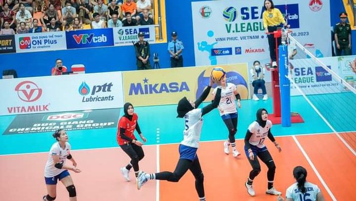 Timnas voli putri Indonesia di SEA V League 2023