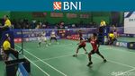 Seru! Andhika/Rinjani Vs Dheo/Luthfia di BNI Sirnas A Banten 2023