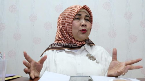 Baiq Diyan Ratu Ganefi saat ditemui di Mataram pada Senin (7/8/2023).